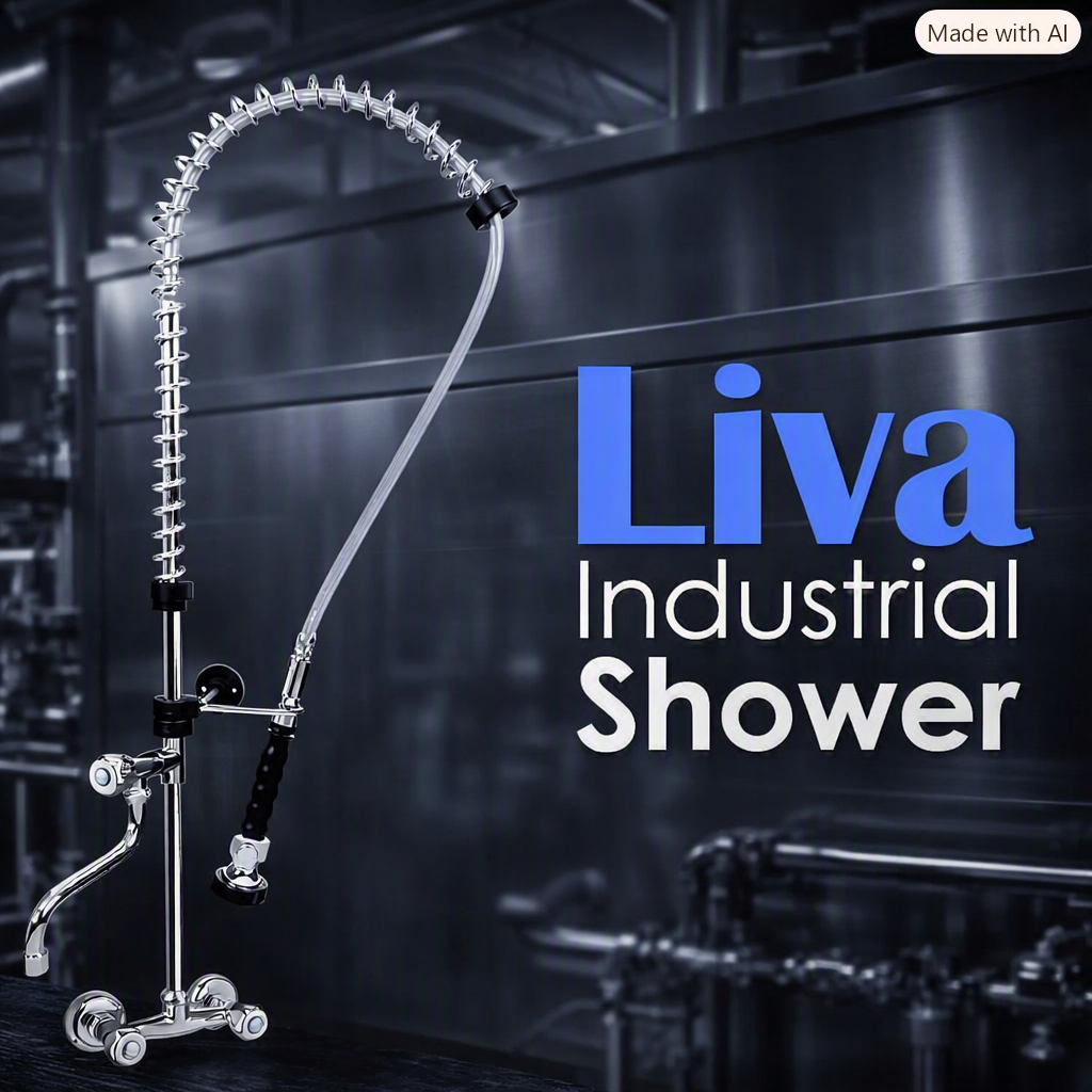 شیر شاور صنعتی برند Liva