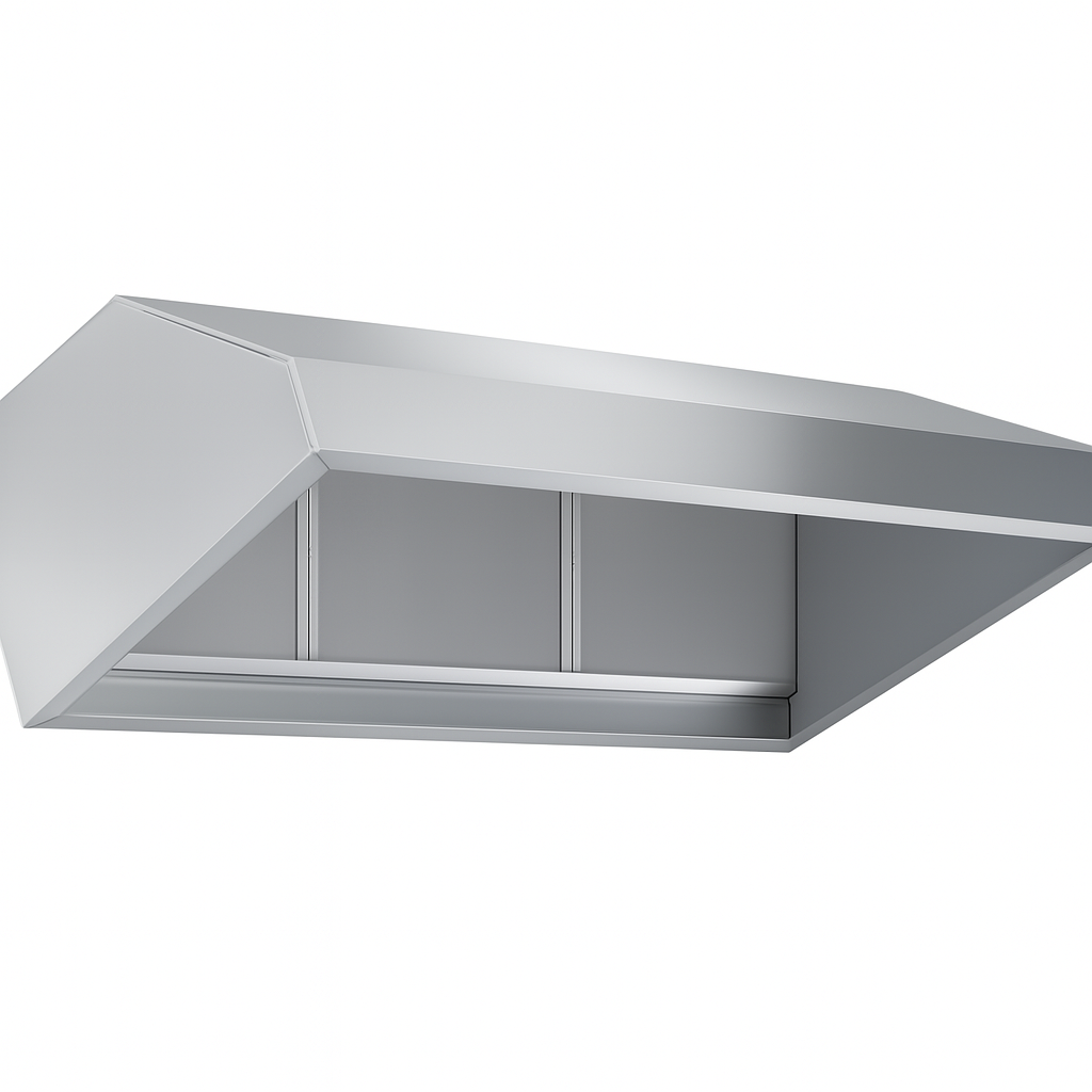 هود استیل دیواری کلاف دار ۱۵۰ سانت