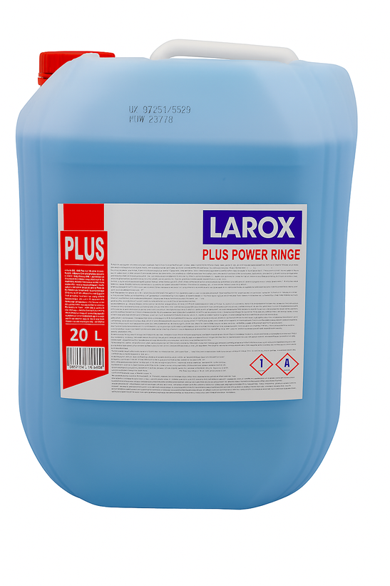 تصویر مایع شوینده مخصوص ظرفشویی صنعتی 20 لیتری برای آب با سختی پایین LAROX🇹🇷