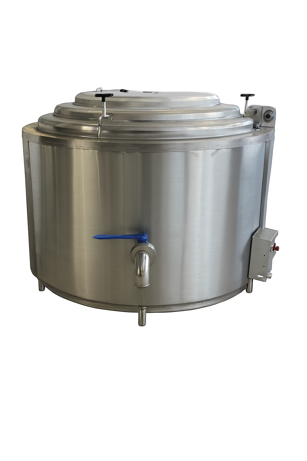 دیگ چلو پز  استوانه صنعتی ۲۲۰ لیتری